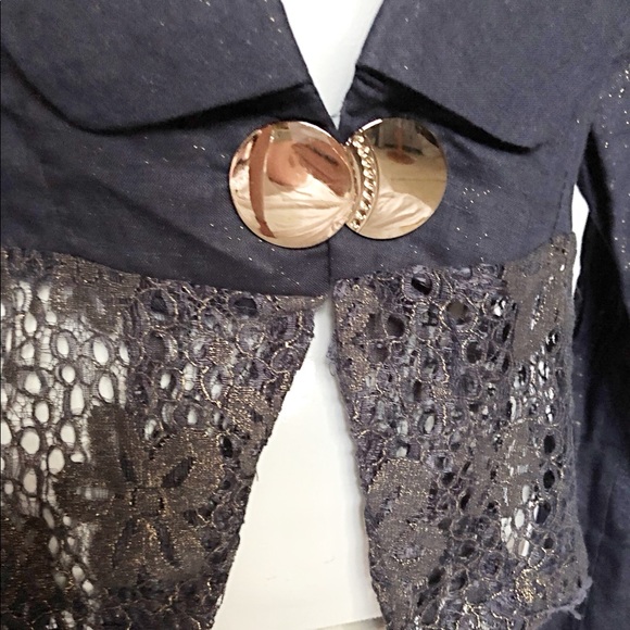 π MODE - Black with Gold specs Blazer - Picture 8 of 13